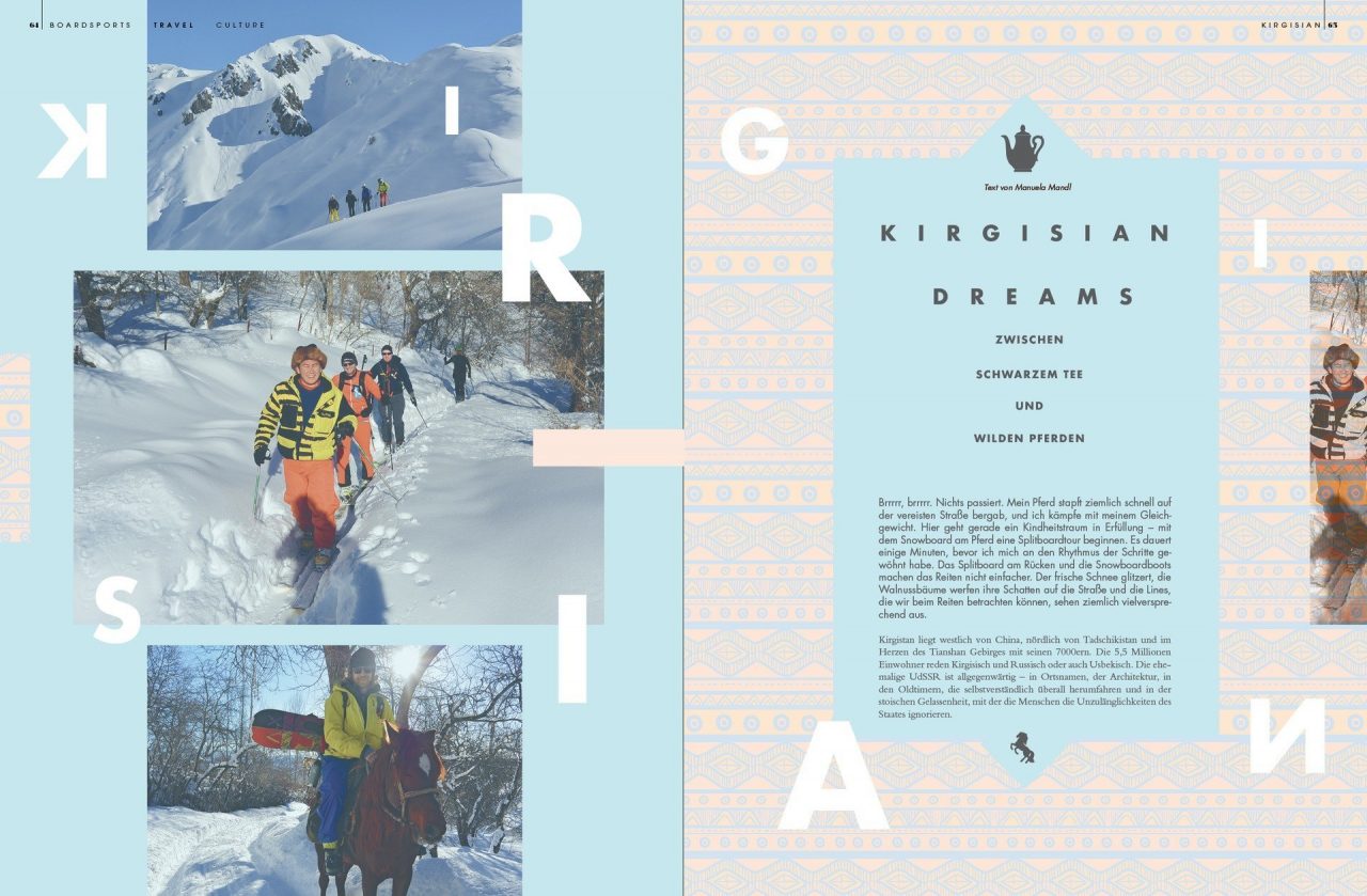 Snowboardtrip nach Kirgisistan