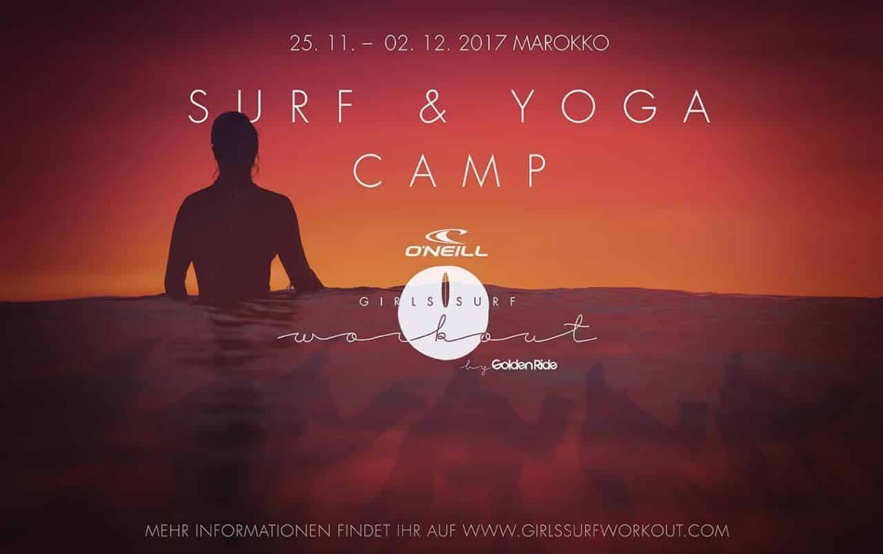 O'Neill Girls Surf & Yoga Camp by Golden Ride