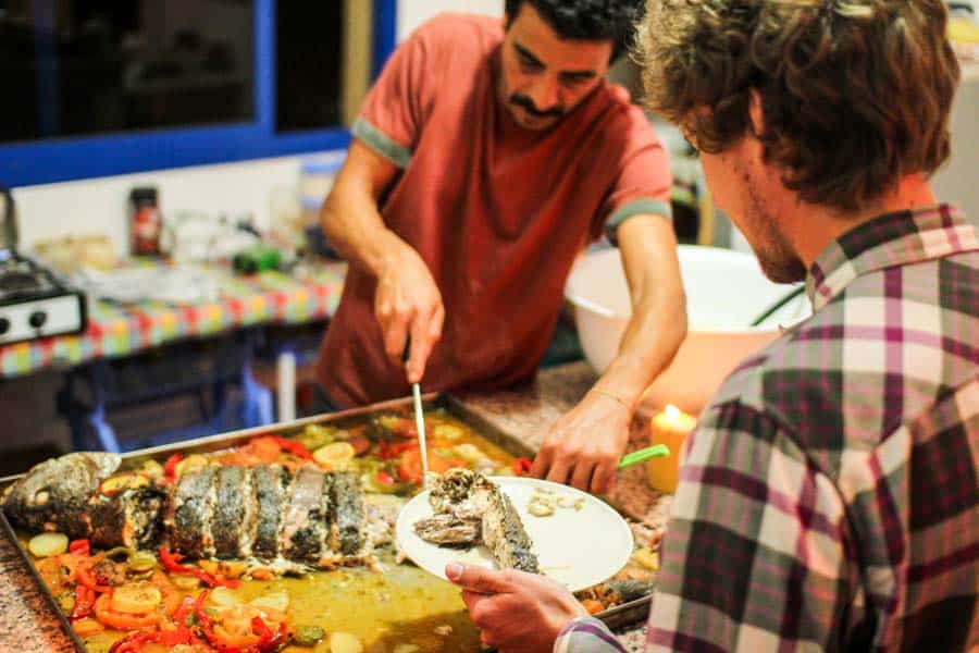 Traditionelle Küche im Camino Marokko