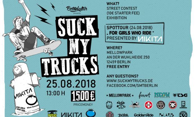 Suck my trucks – Women’s Skateboard Contest