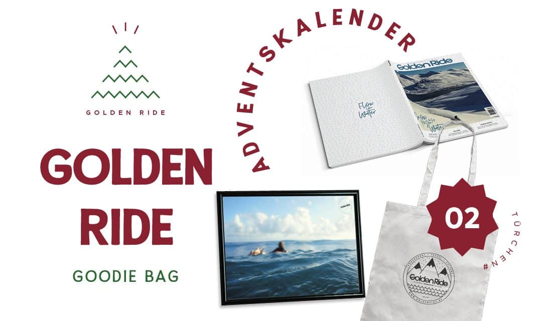 Adventskalender 2. Türchen: Golden Ride Abo + Goodie Bag