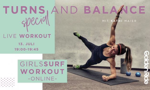 Girls Surf Workout Live Session: Turns and Balance Special