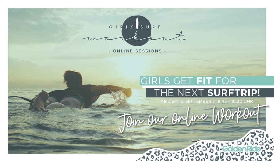 Online Girls Surf Workout Kurs startet im Herbst