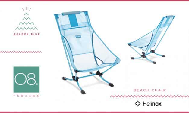 Adventskalender – 08. Türchen: Beach Chair von Helinox