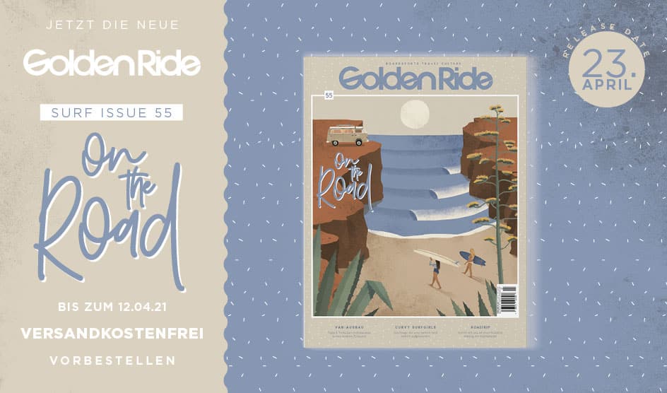 Golden Ride Vanlife / Surf-Ausgabe 2021 vorbestellen
