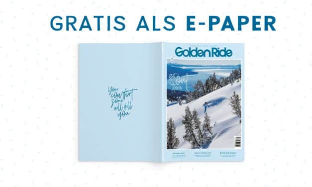 Die aktuelle Snow Issue Get out there als gratis E-Paper