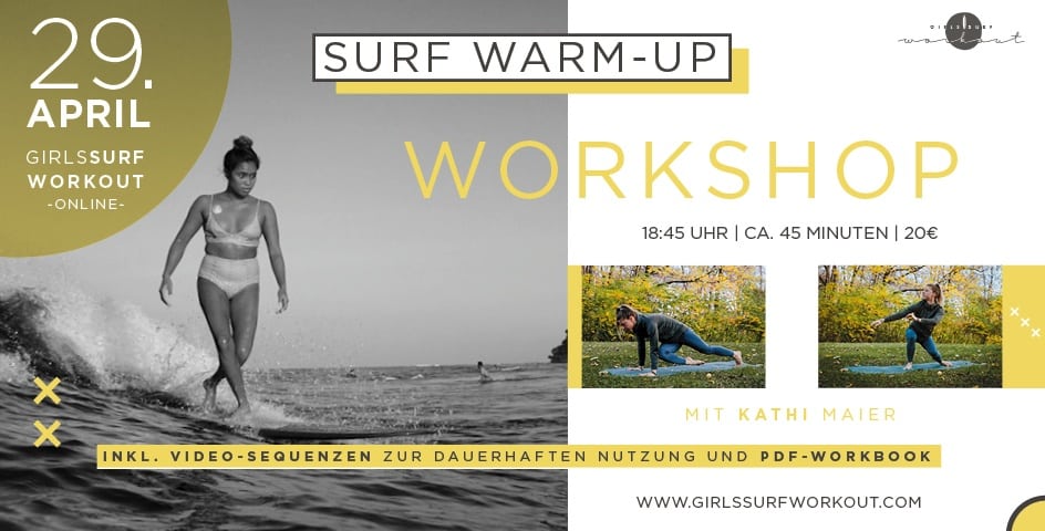 Girls Surf Workout Surf Warm-Up Workshop