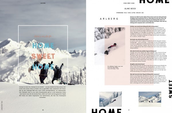 Seite aus Golden Ride Snow 2019