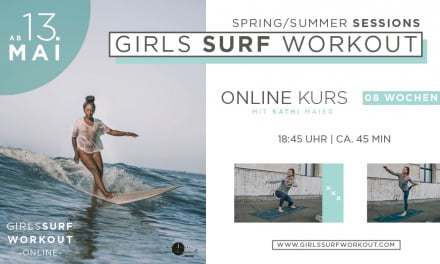 Girls Surf Workout – der neue Kurs startet am 13. Mai 2021