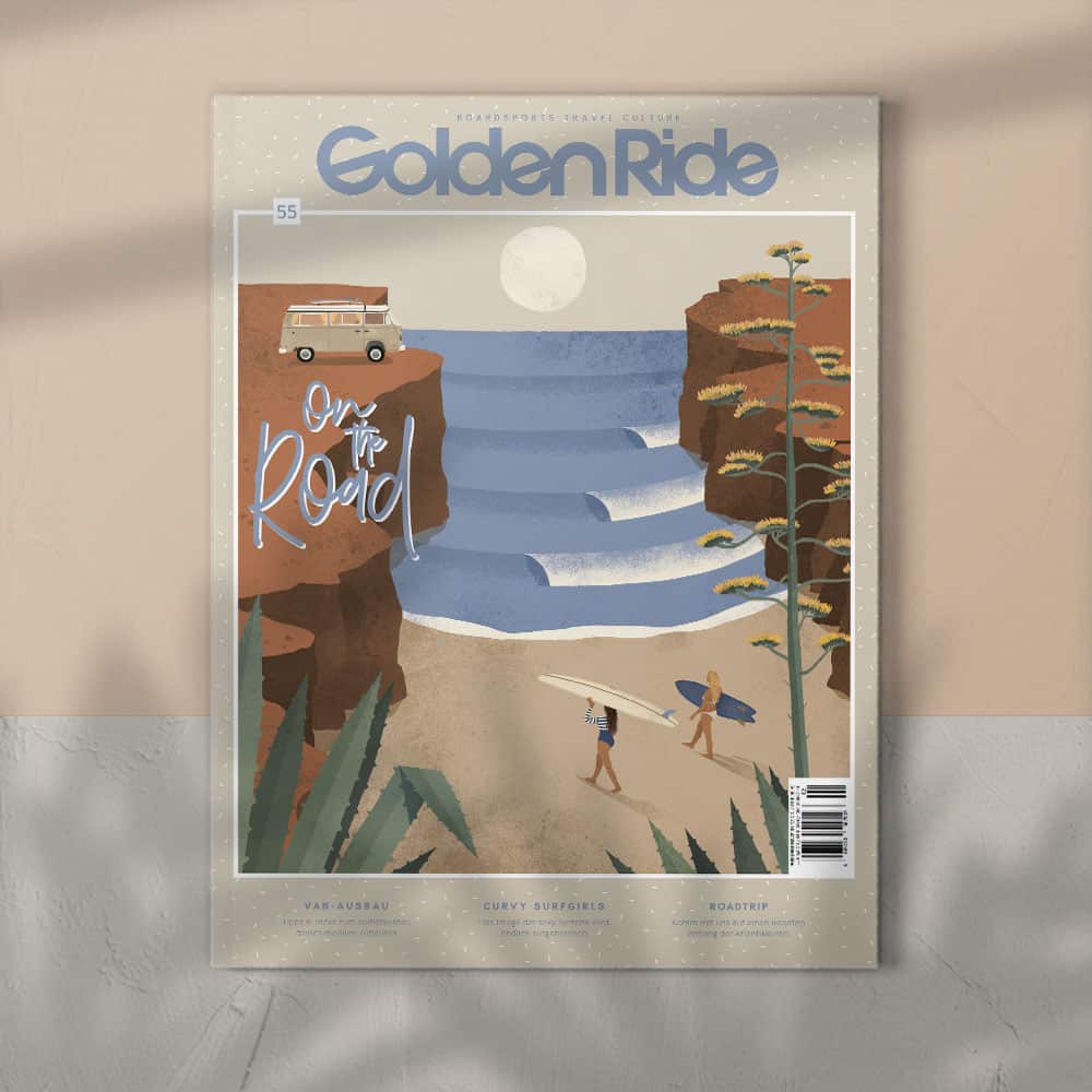Golden Ride On the road