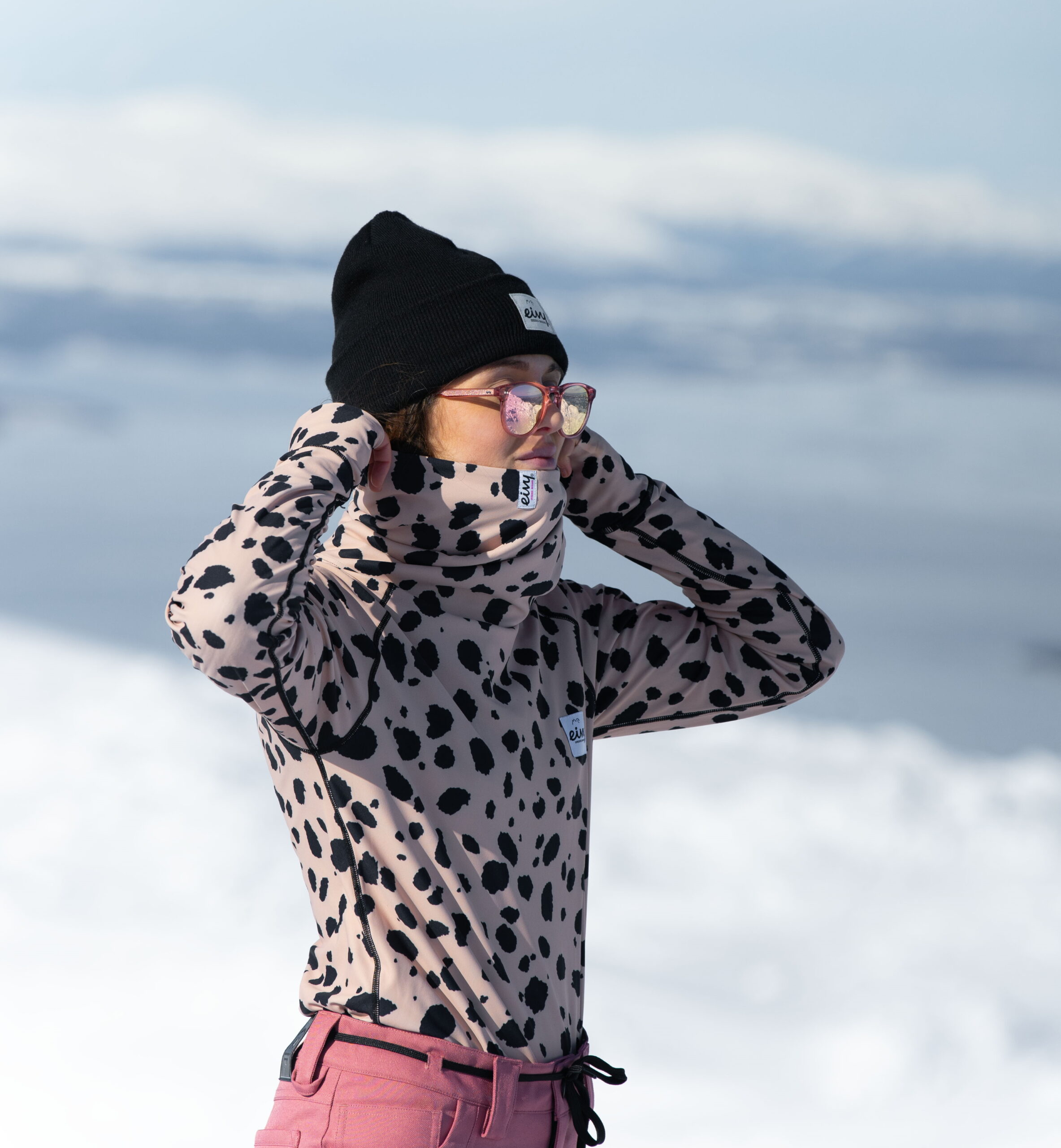 Eivy Icecold Gaiter Top - Cheetah