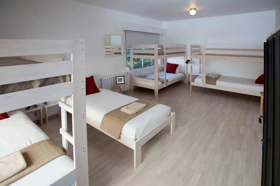 Dorm im Surf Hostel Camino Galicien