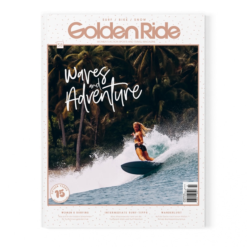 Surf Issue 58Golden Ride Magazin Surf Magazin: Waves and Adventure