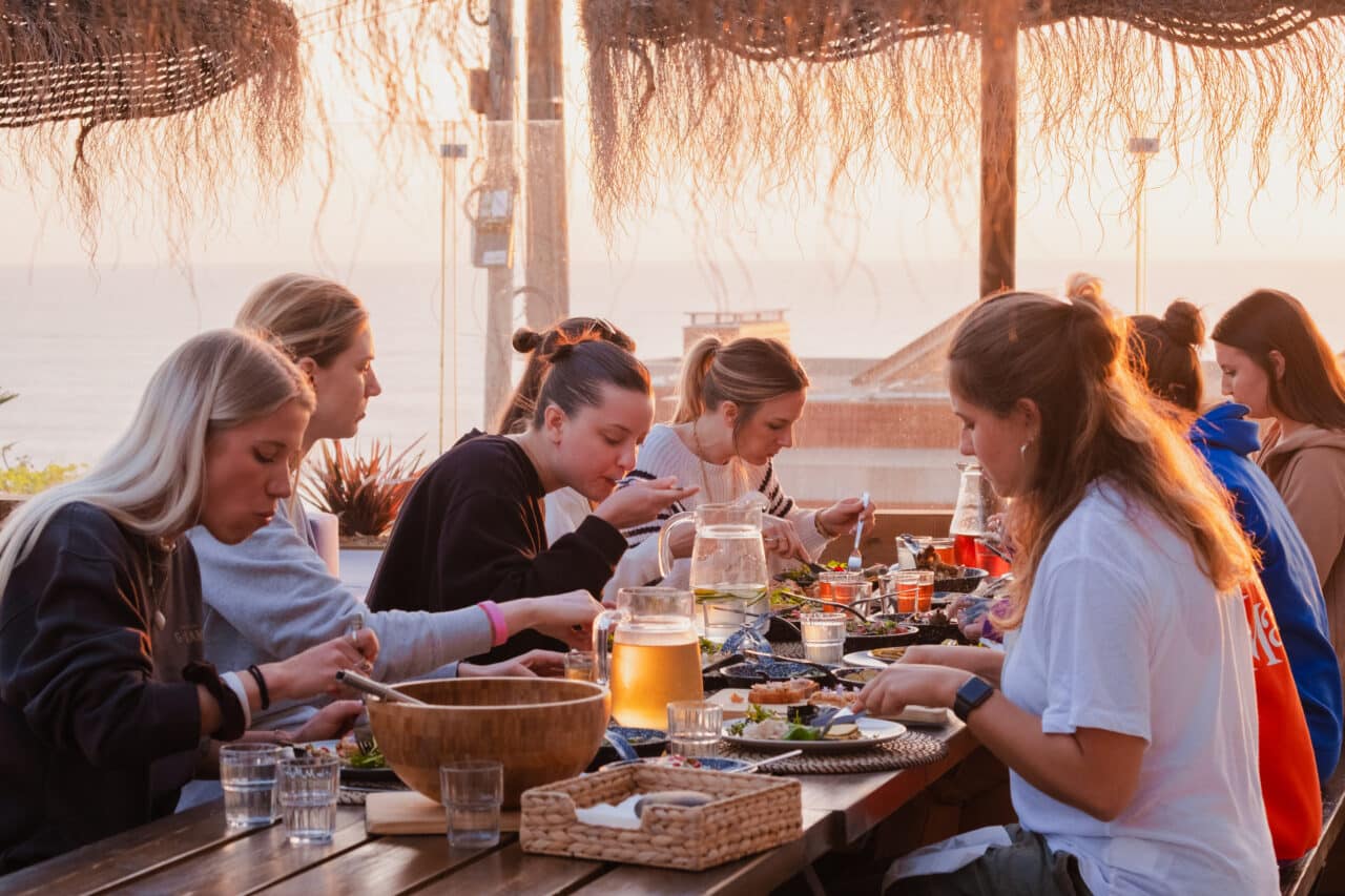 Menschen beim Essen