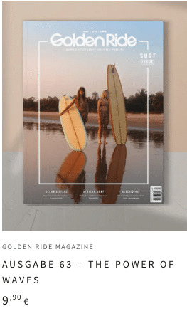 Golden Ride Surf Ausgabe