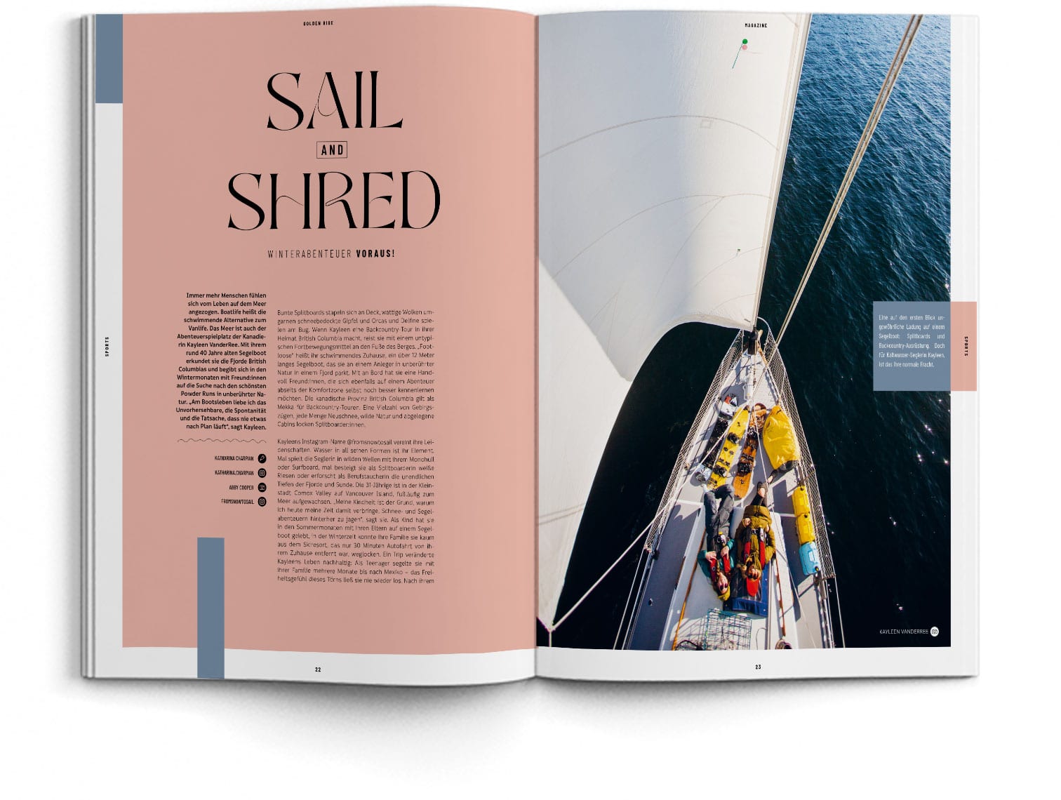 Sail and Shred Snowboard Story
