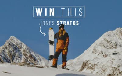 Gewinne ein Jones Stratos Snowboard