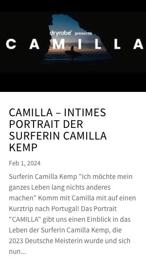 Surferin Camilla Kemp