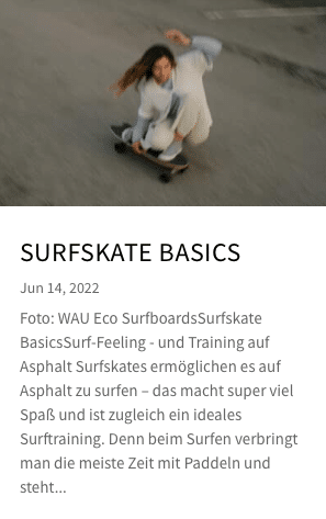 Surfskate Basics