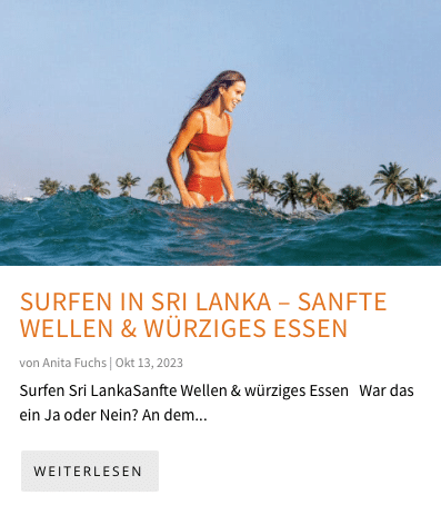 Surfen auf Sri Lanka