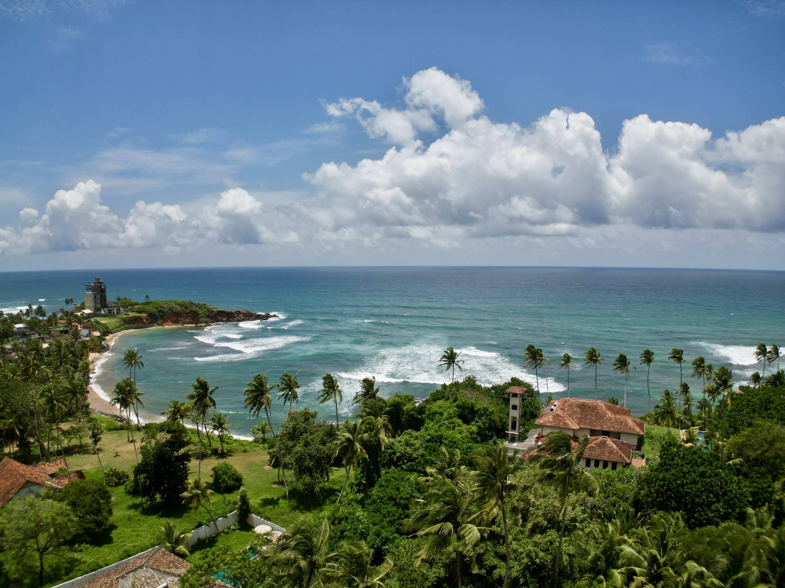 Surfbucht in Sri Lanka