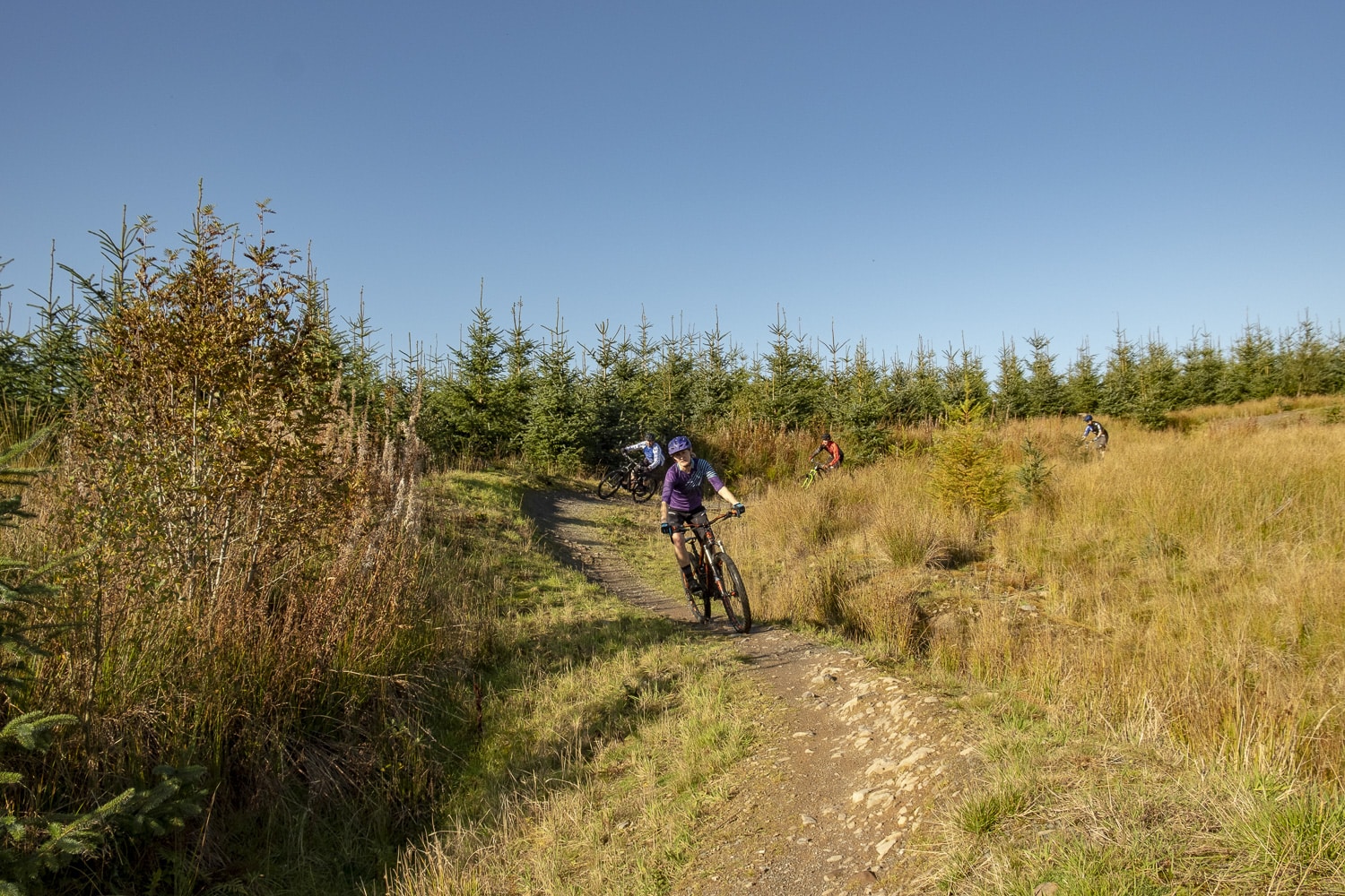 Mountainbiken in Schottland, Mountainbiken in der UK