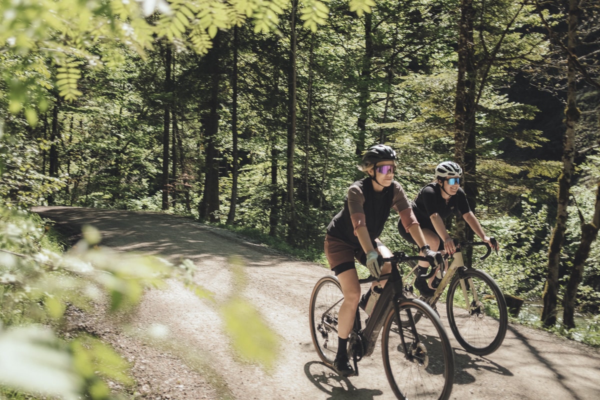 Gravelbikerinnen in Tirol