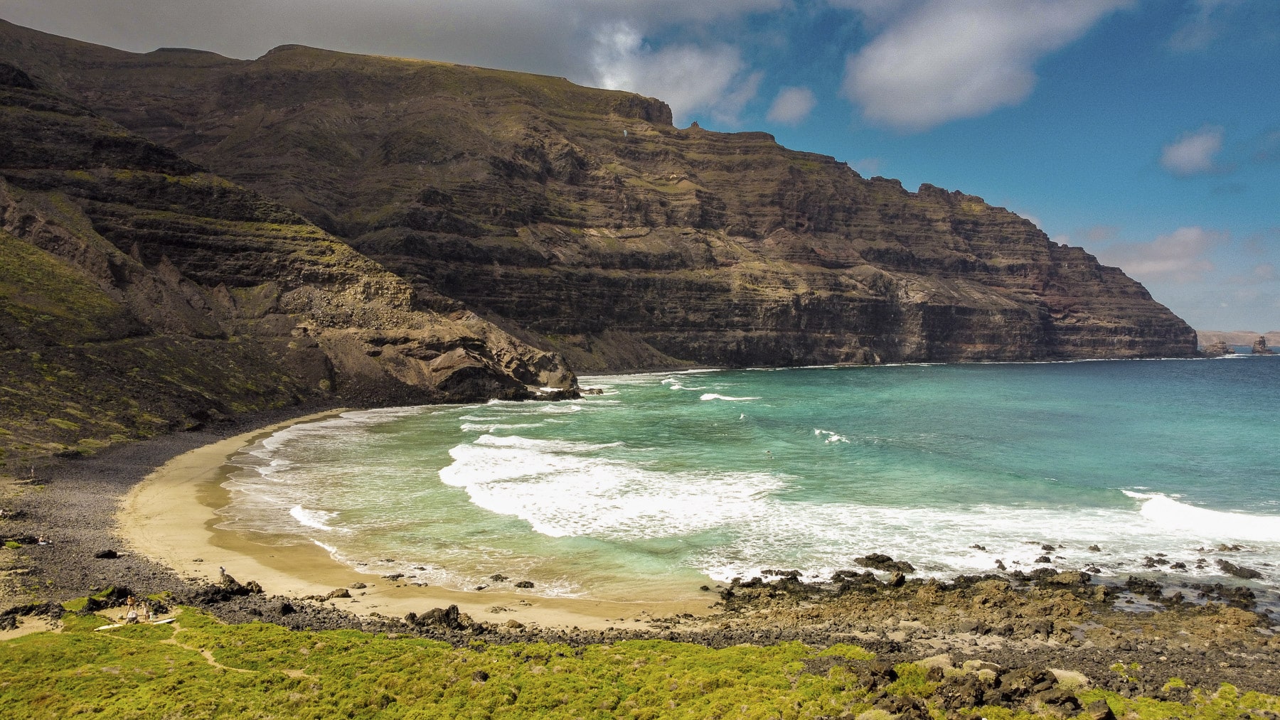 Surfen auf Lanzarote