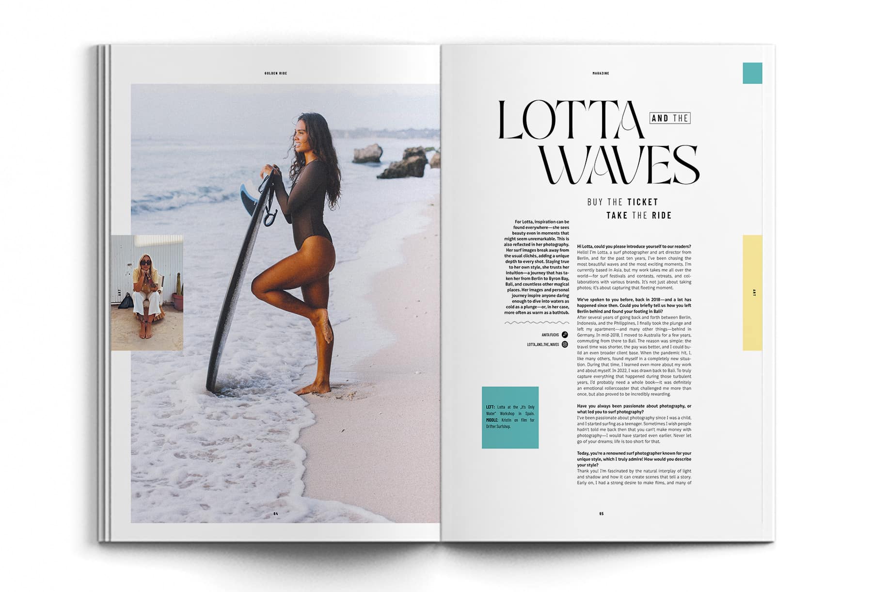 Lottaandthewaves Portfolio Lotta and the waves
