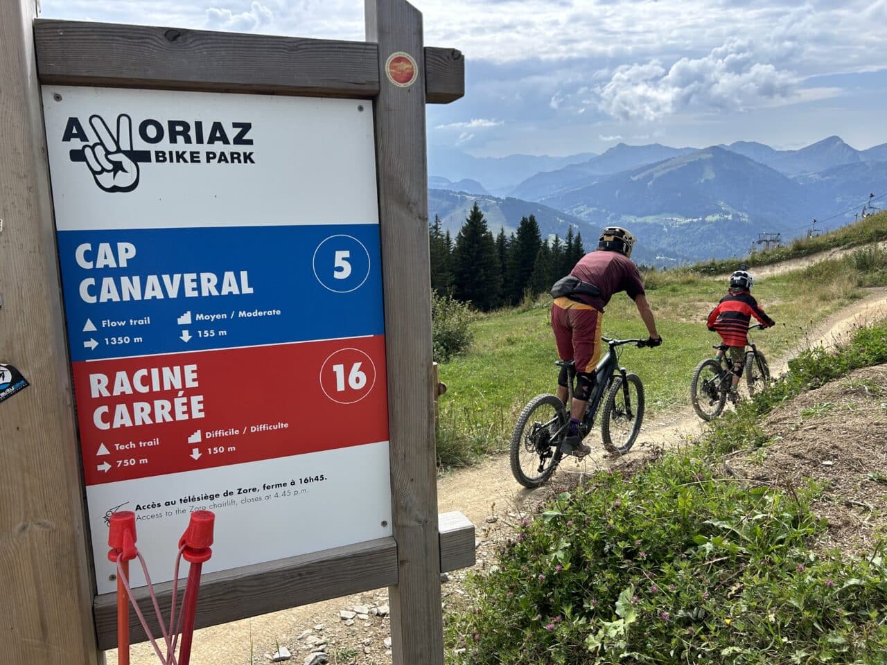 Mountainbiken in Portes du Soleil