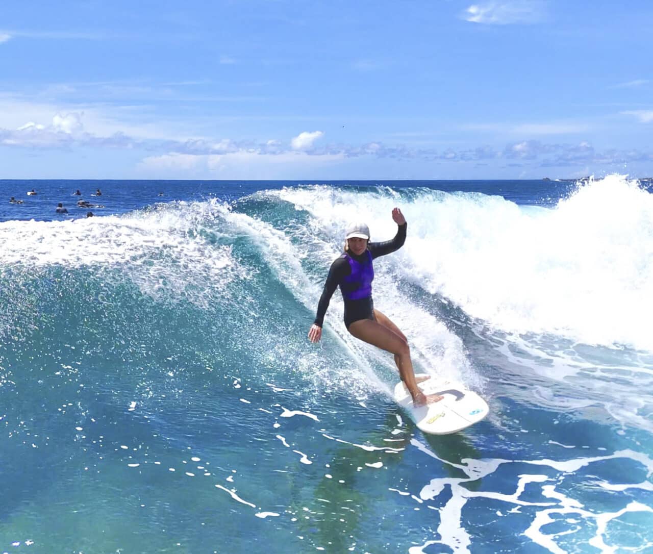 Surferin in Australien
