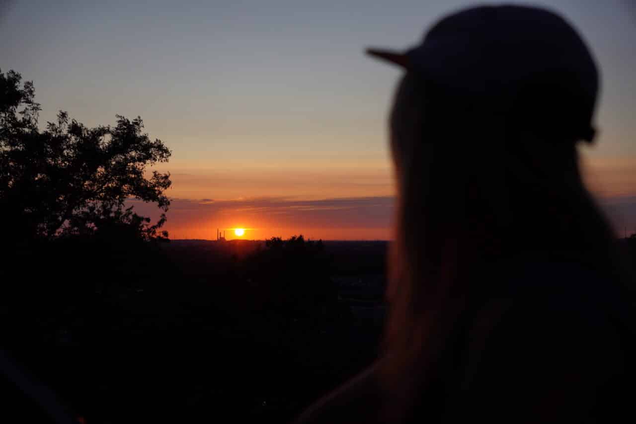 Ausblick von der Knappenhalde