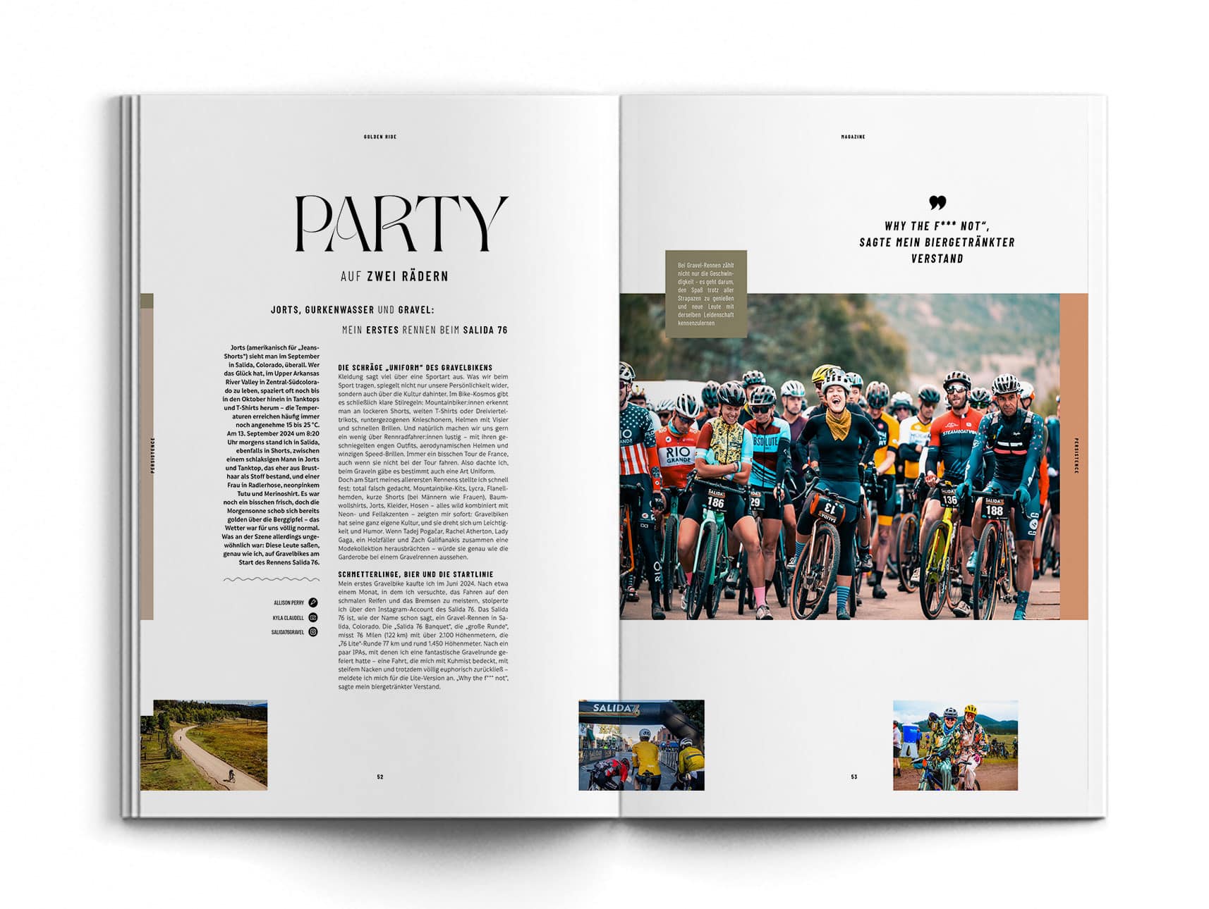 Frauen Gravelbike Magazin,