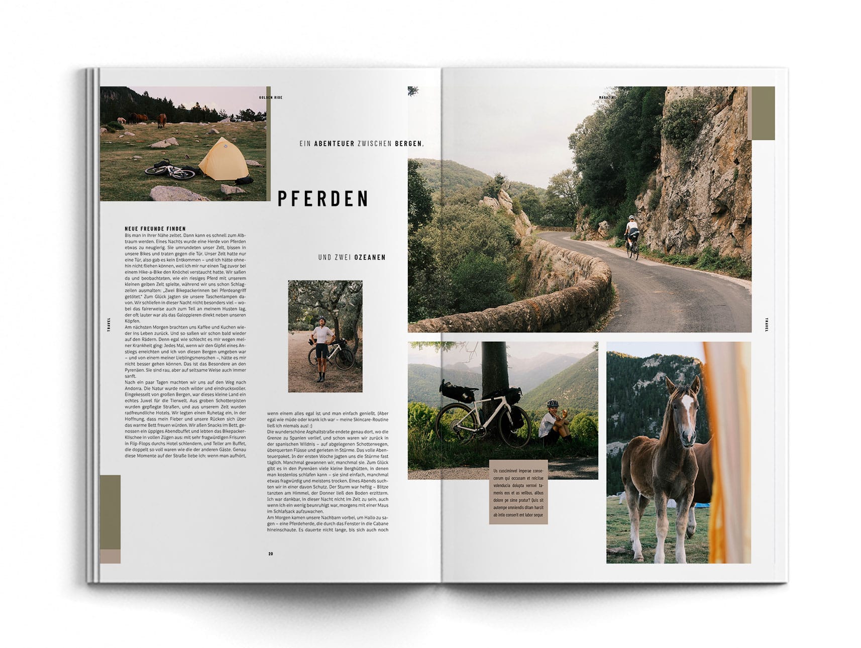 Frauen Gravelbike Magazin, Golden Ride Gravelbike-Ausgabe 