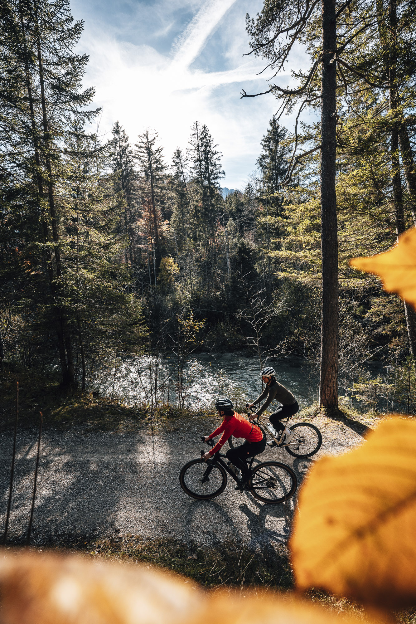 Gravelbikerinnen in der Zugspitz Region