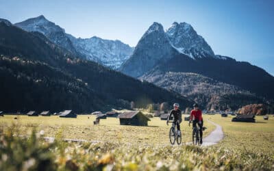 Gravelbike-Touren in der Zugspitz Region: Herbst auf Schotter