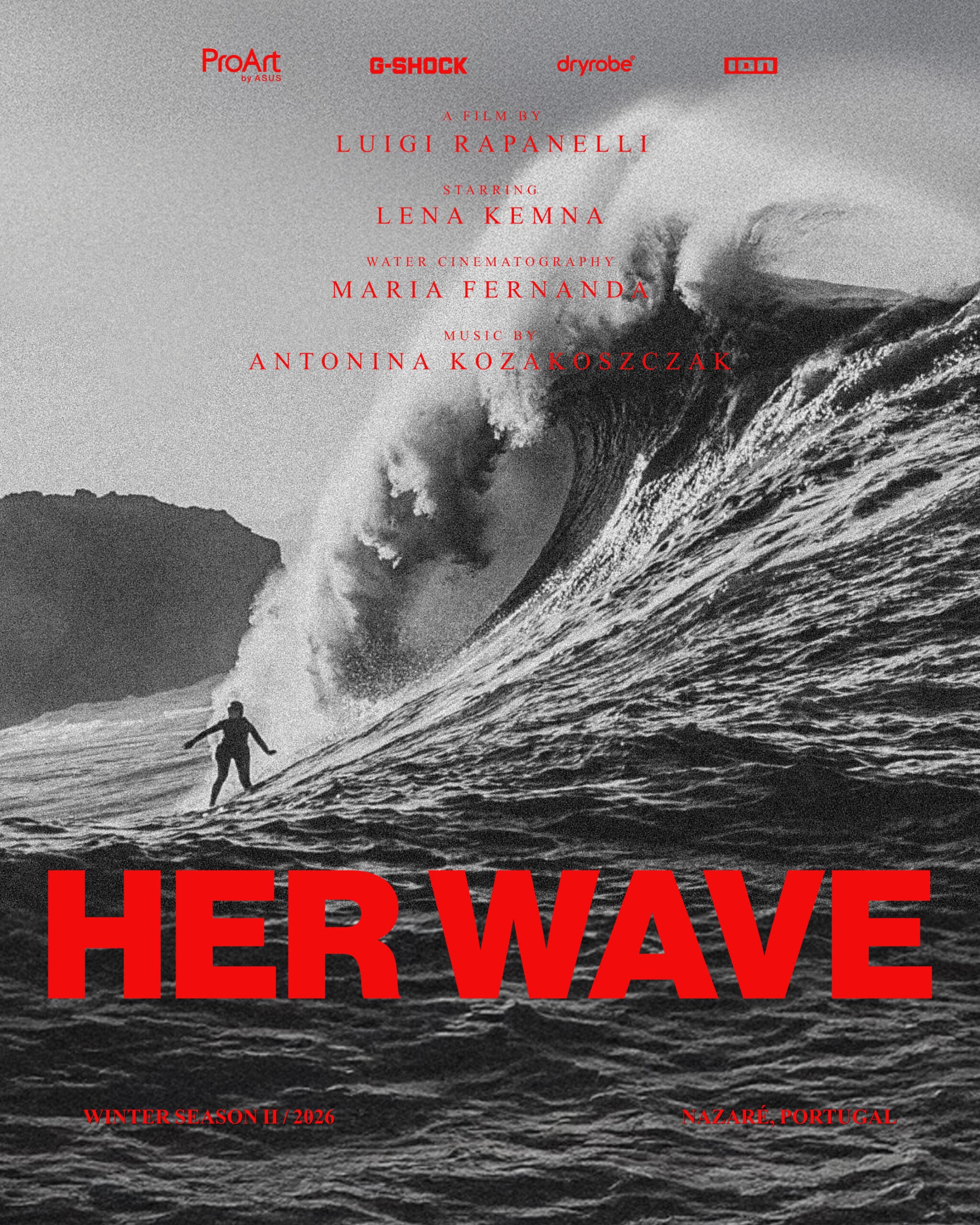 Filmposter Her Wave Lena Kemna